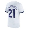 Maillot de Supporter Tottenham Hotspur Kulusevski 21 Domicile 2023-24 Pour Homme